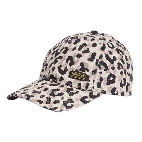 Barbour International Harley Leopard Cap